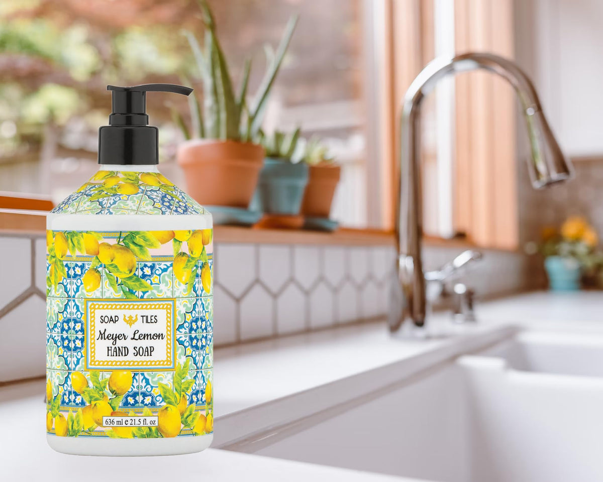 Home & Body Company soap lather texture close-up showing rich moisturizing foam