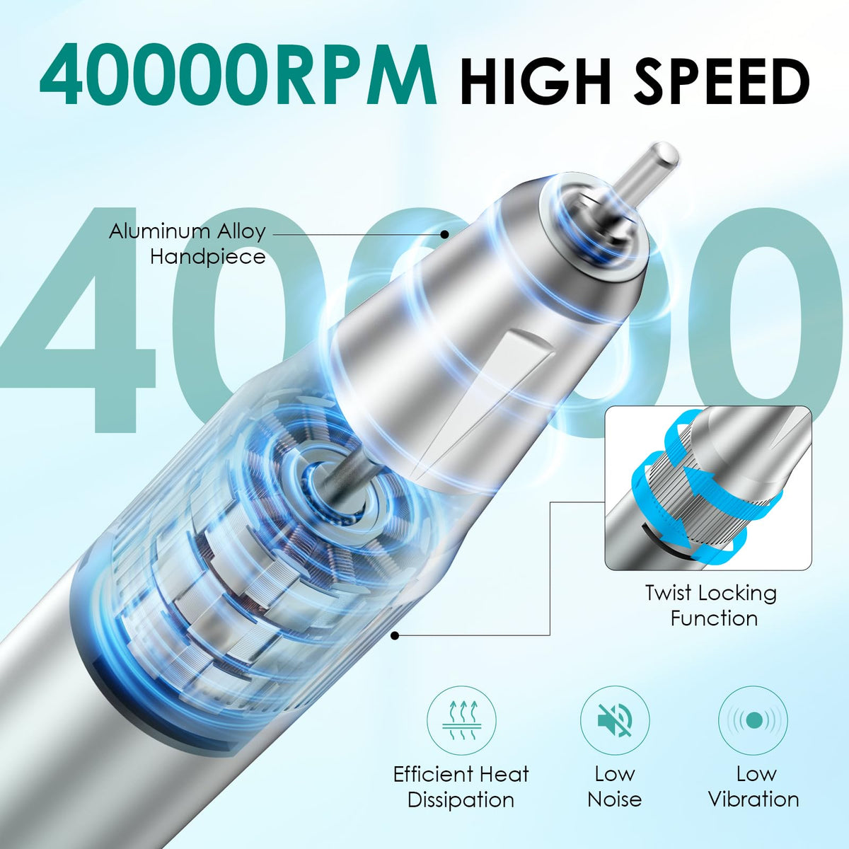 homeasy handpiece close-up highlighting ergonomic grip