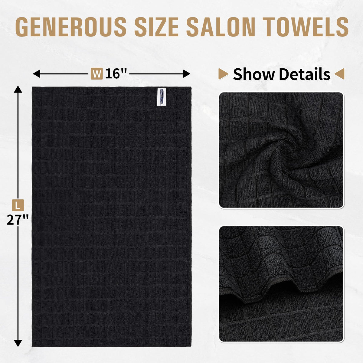 HOMERHYME close microfiber weave detail highlighting fast absorption
