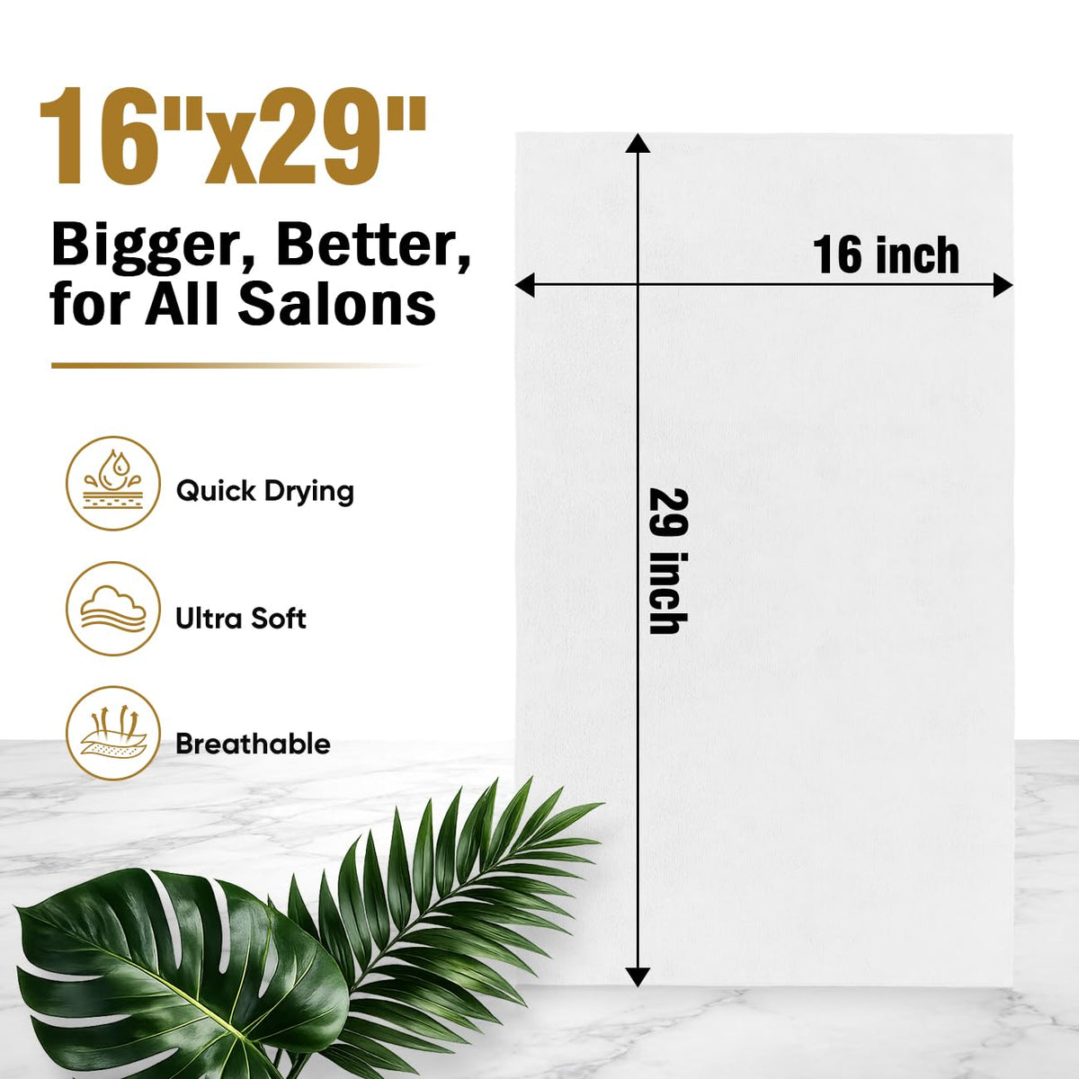 HOMEXCEL close-up microfiber texture showing soft surface for gentle drying