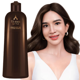 Hommkesa front packaging showing product and benefits for instant gray coverage