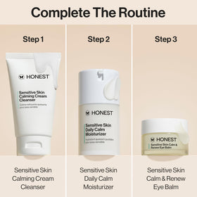 Honest Beauty product label close-up listing fragrance-free and hypoallergenic benefits