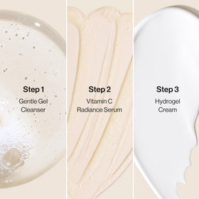 Honest Beauty ingredients label closeup highlighting gentle, vegan formulation benefit