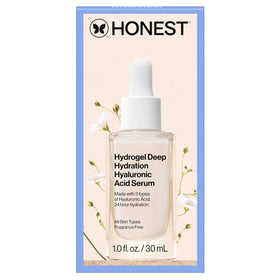 Honest Beauty applying serum to face in lifestyle setting for barrier support