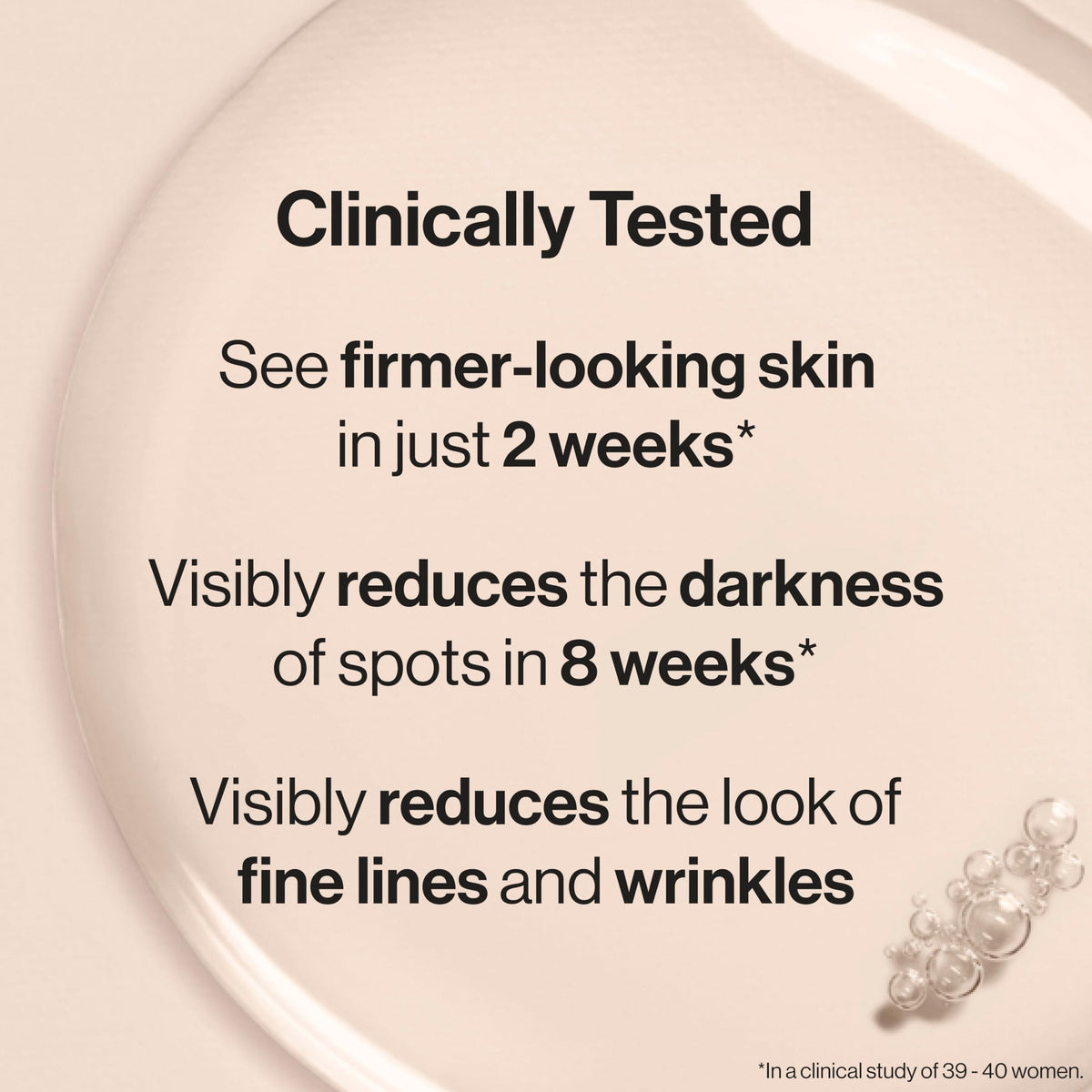 Honest Beauty serum on vanity near skincare items suggesting daily routine