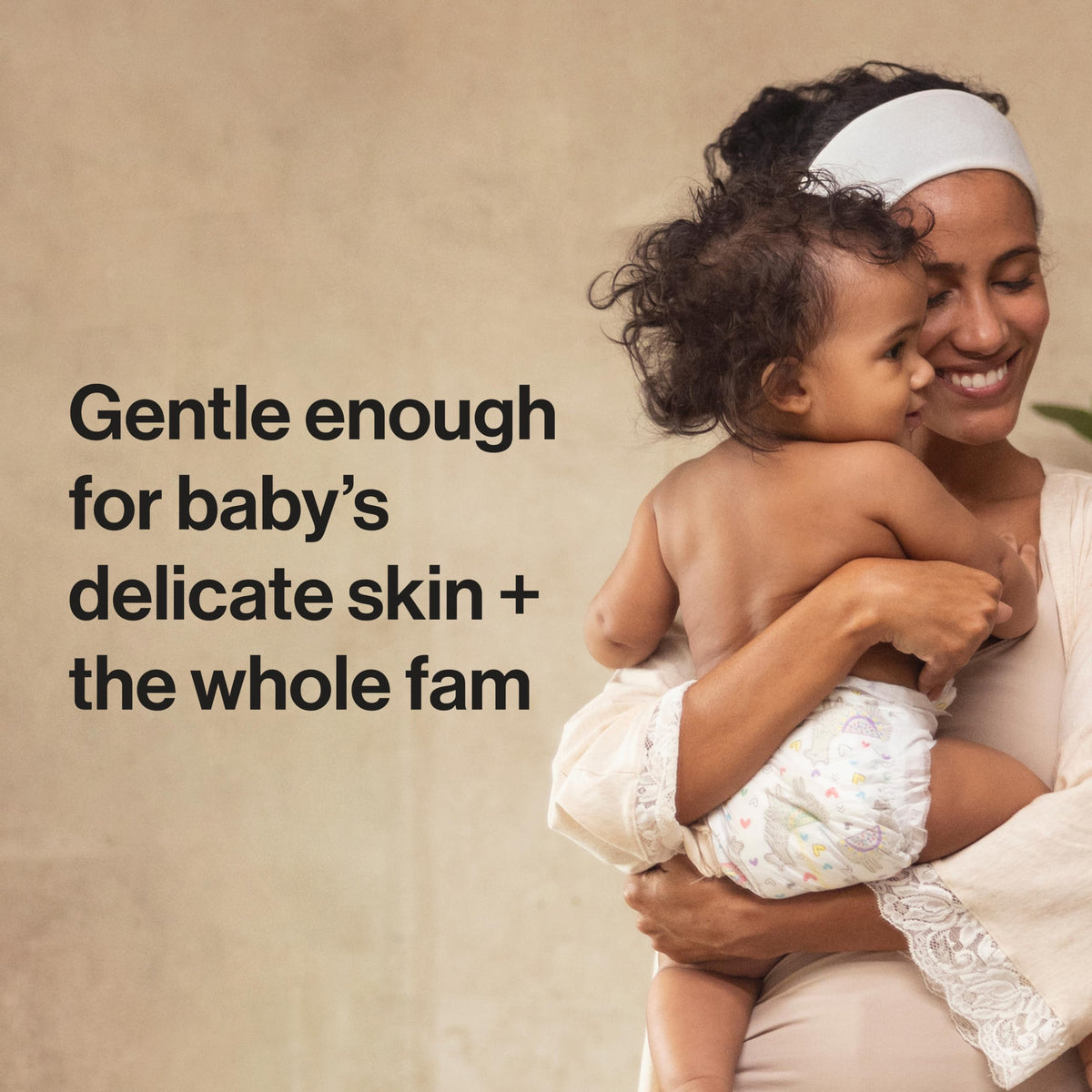 The Honest Company family enjoying bath time showing versatile head-to-toe cleansing