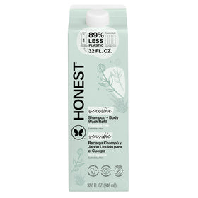 The Honest Company refill carton front packaging showing clear product branding and benefits