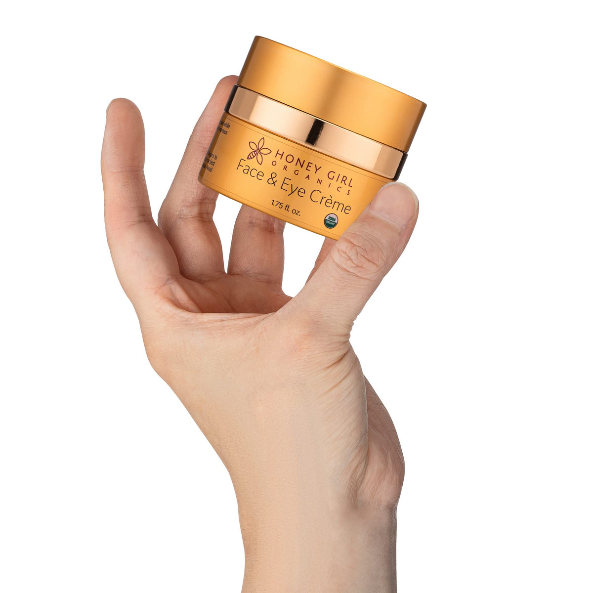 Honey Girl Organics close-up texture shot highlighting creamy consistency