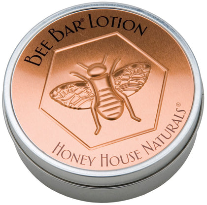 Honey House Naturals Hawaiian Bee Bar front view shows compact 2 oz bar for easy travel