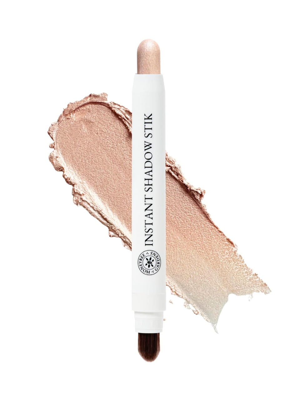 Honeybee Gardens front packaging of Instant Shadow Stik Sunshine showing compact stick and label for quick application