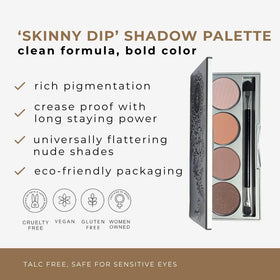 Honeybee Gardens open palette top-down view highlighting four shades