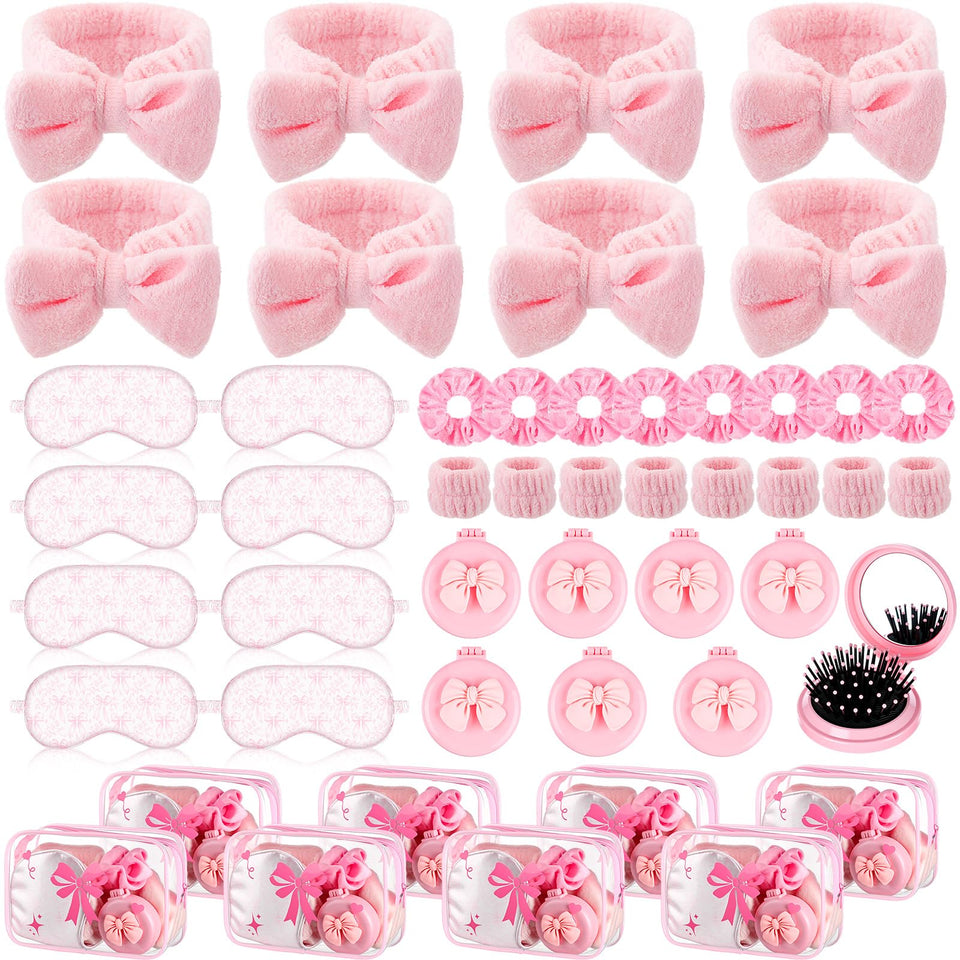 Honeydak front packaging showing pink bow set, pretty presentation benefit