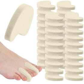 Honeydak front pack showing 40 foam toe spacers and convenience