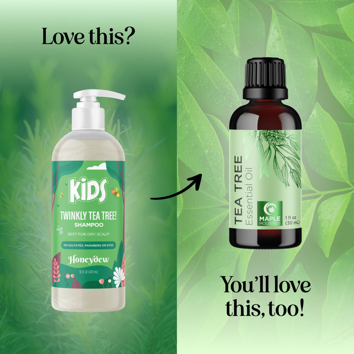 Smiling child after using HONEYDEW, showing softer manageable hair