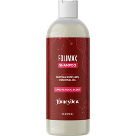 HONEYDEW Folimax botanical oils flatlay showing natural ingredient benefits