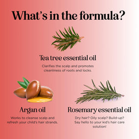 HONEYDEW tea tree and lavender flatlay showing natural ingredient benefits