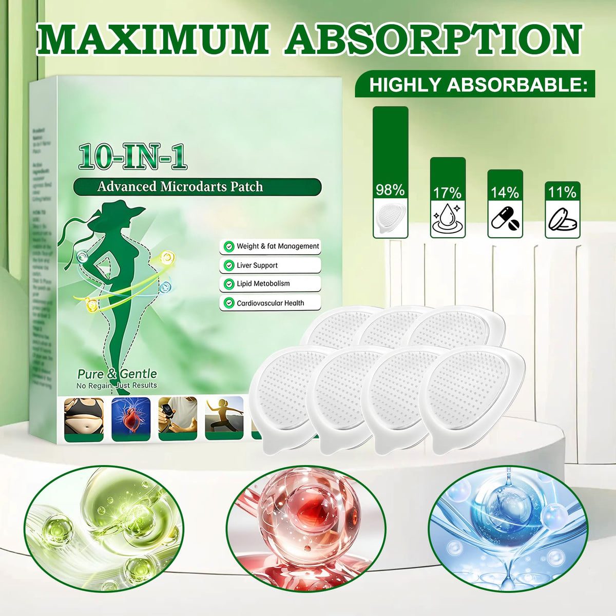 HongChengSM ingredient label featuring moringa and natural extracts