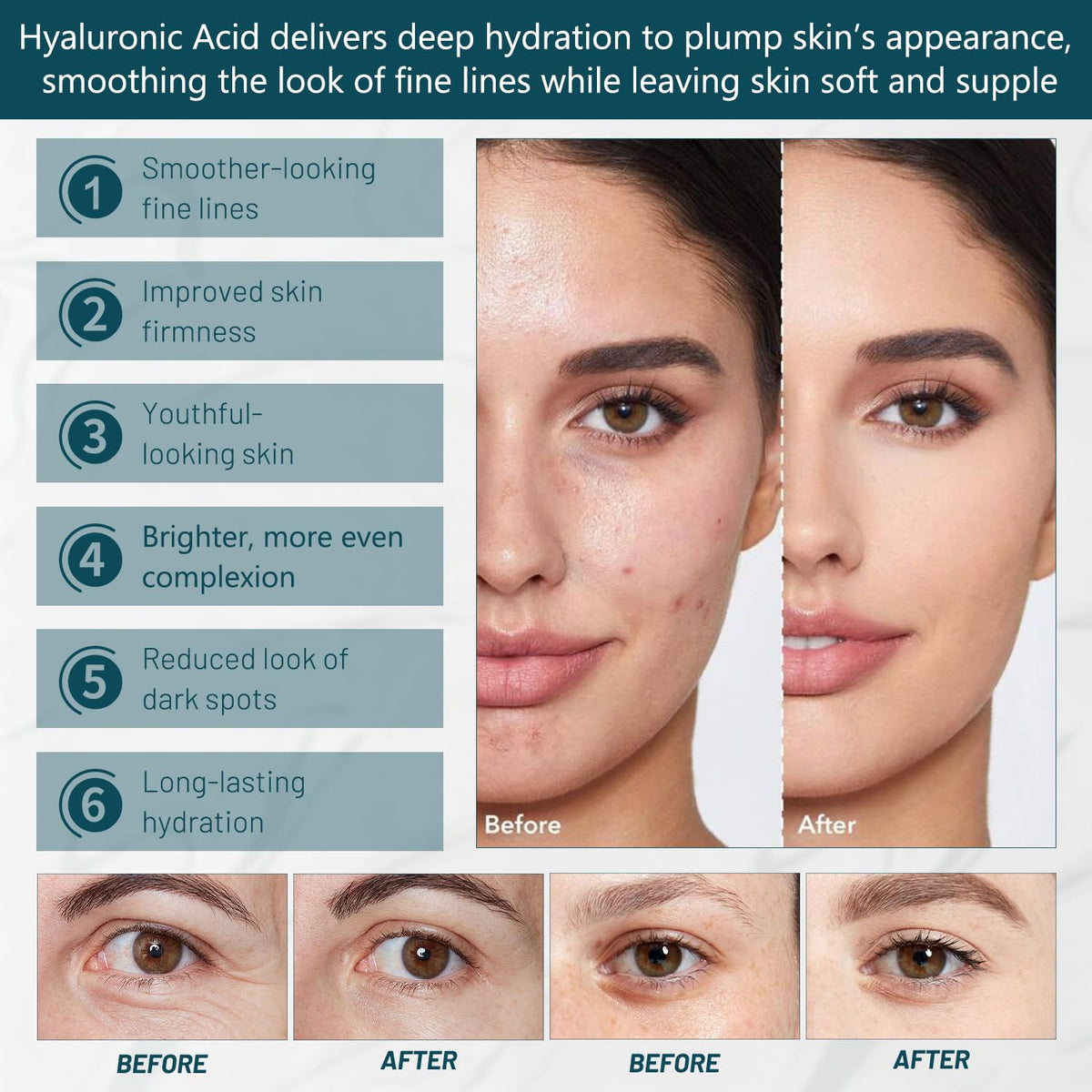 HONGYUNDA close-up of serum texture showing lightweight absorption benefit