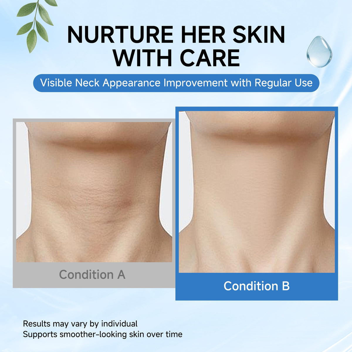 HONLINK clear view of serum essence consistency highlighting hydrating benefit
