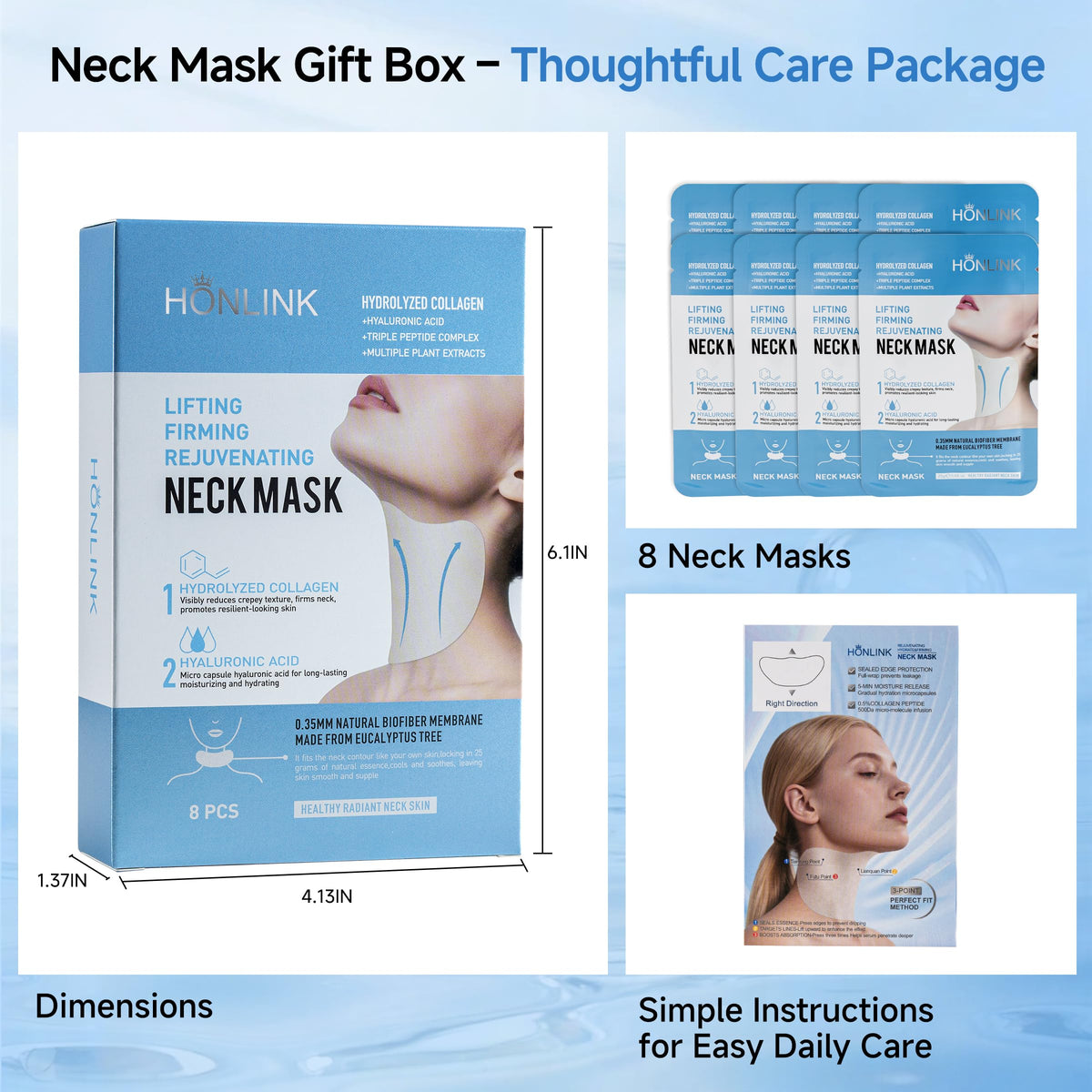 HONLINK masks arranged in travel bag illustrating convenience for trips