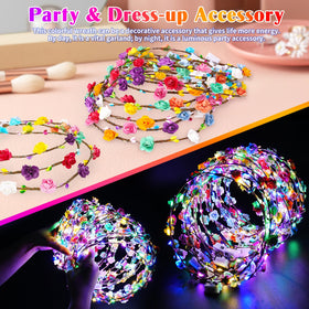 HONLYNE crowns displayed on table illustrating quantity and ready-to-serve party favors