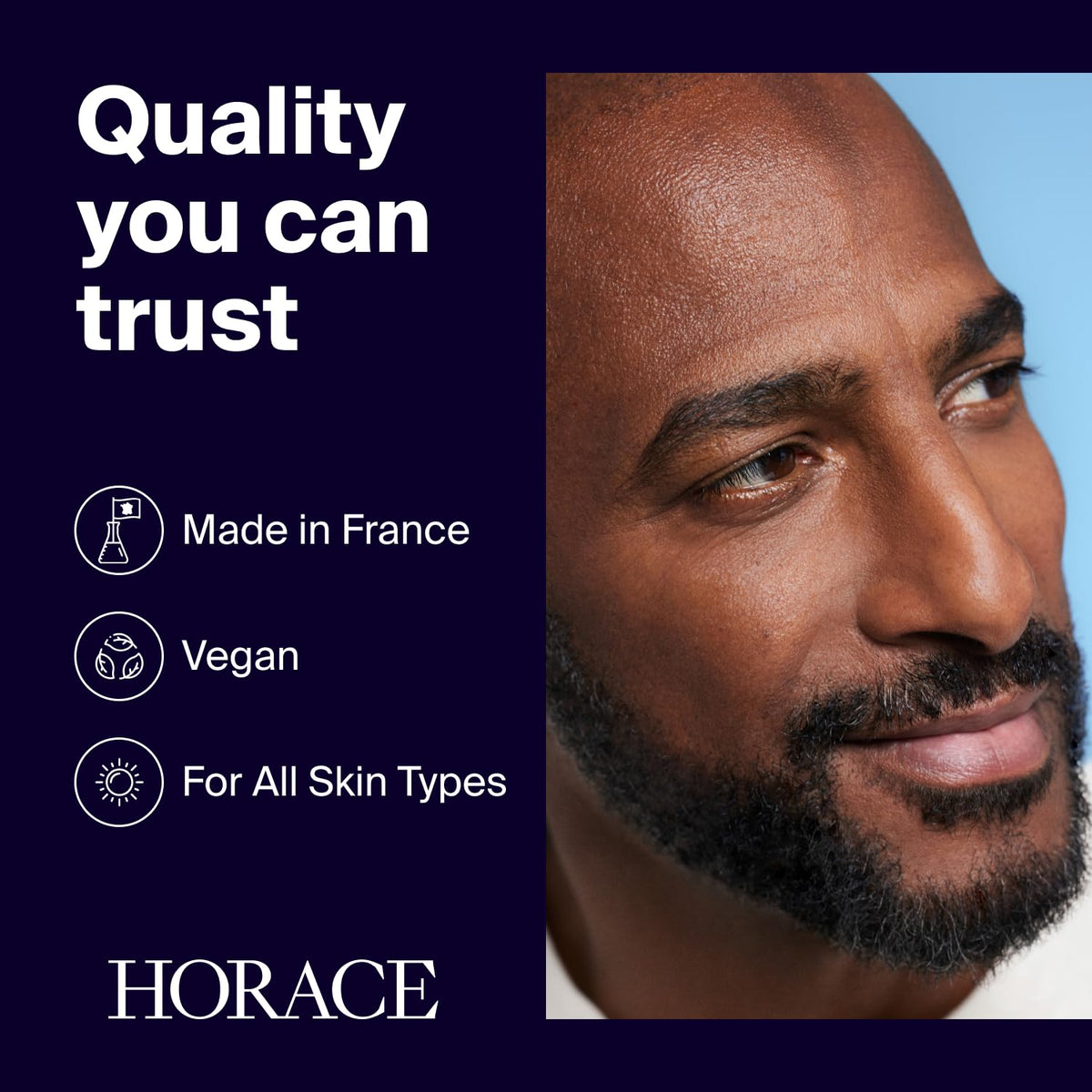 HORACE face firming gel with Kakadu plum and wild ginger representing antioxidant benefits