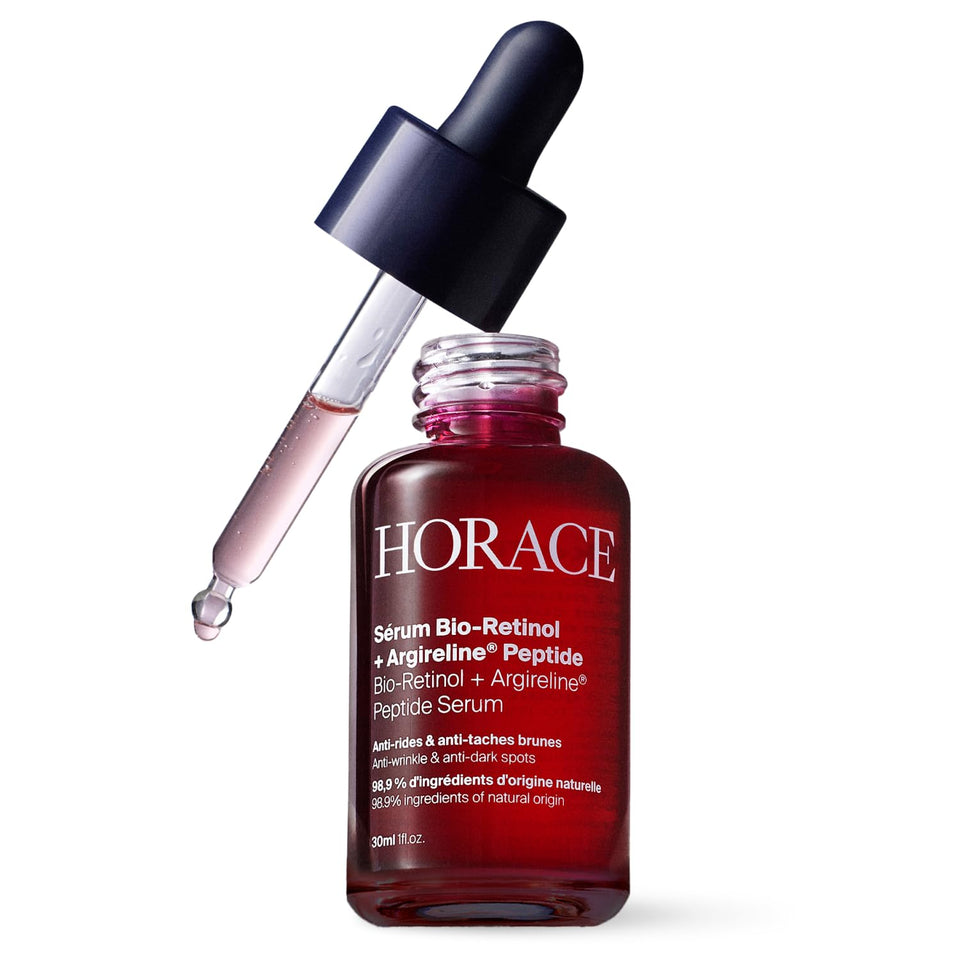 HORACE front bottle view showing clean design and practical benefit