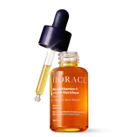 HORACE front bottle showing clean packaging and brightening benefits