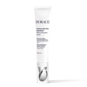 HORACE front packaging showing compact 15ml jar and branding, travel-friendly