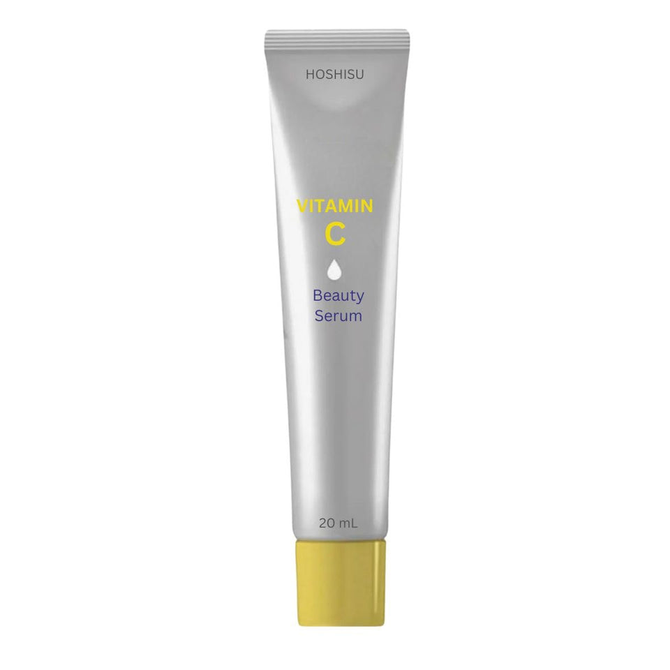 Hoshisu front packaging showing 20 ml tube and clear labeling for travel convenience