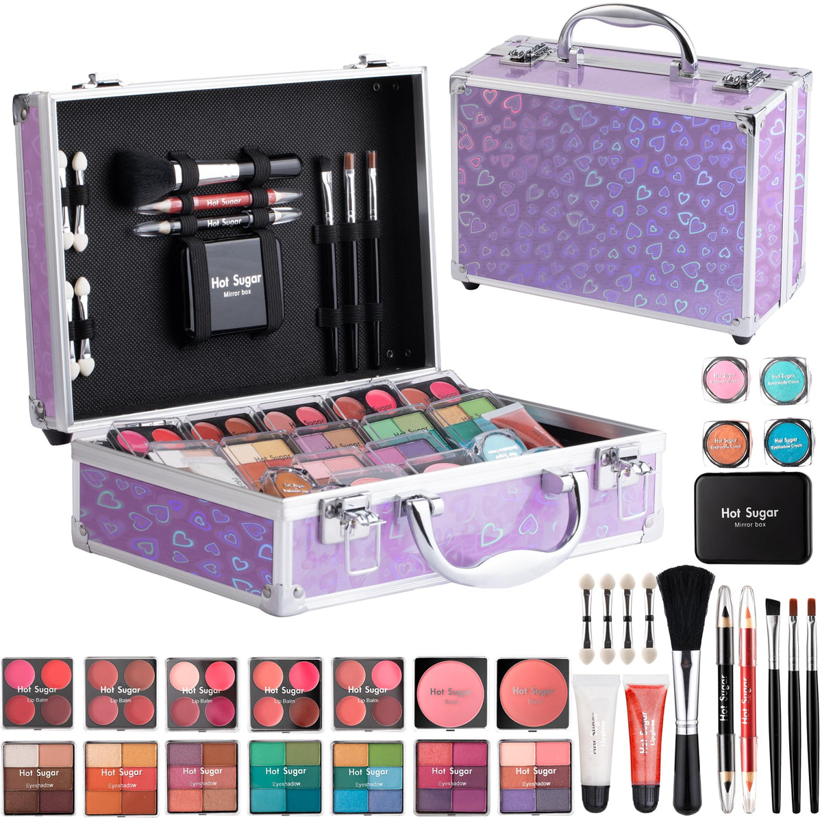 Hot Sugar front packaging showing purple case and full kit, perfect for gifting