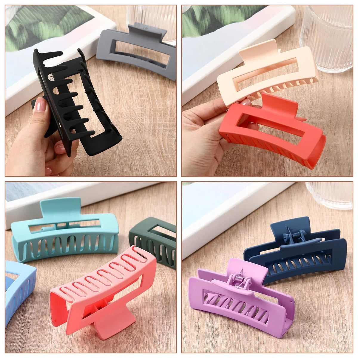 Hoteam clip held in hand to show 4.1-inch size and lightweight portability