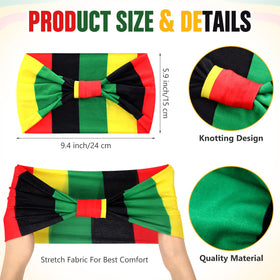 Hoteam close-up of fabric texture highlighting stretch and comfort in Rasta colors