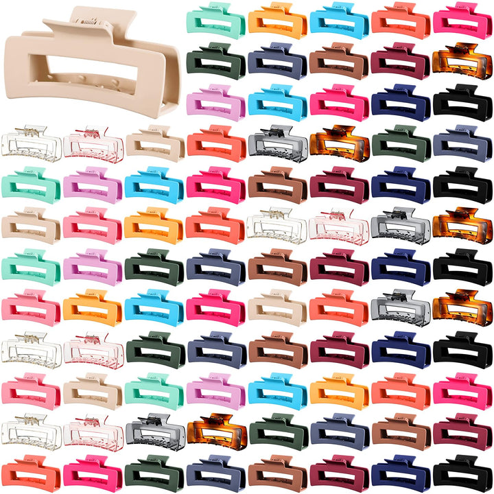 Hoteam front view of 36-piece clip pack showing color variety and quantity benefit
