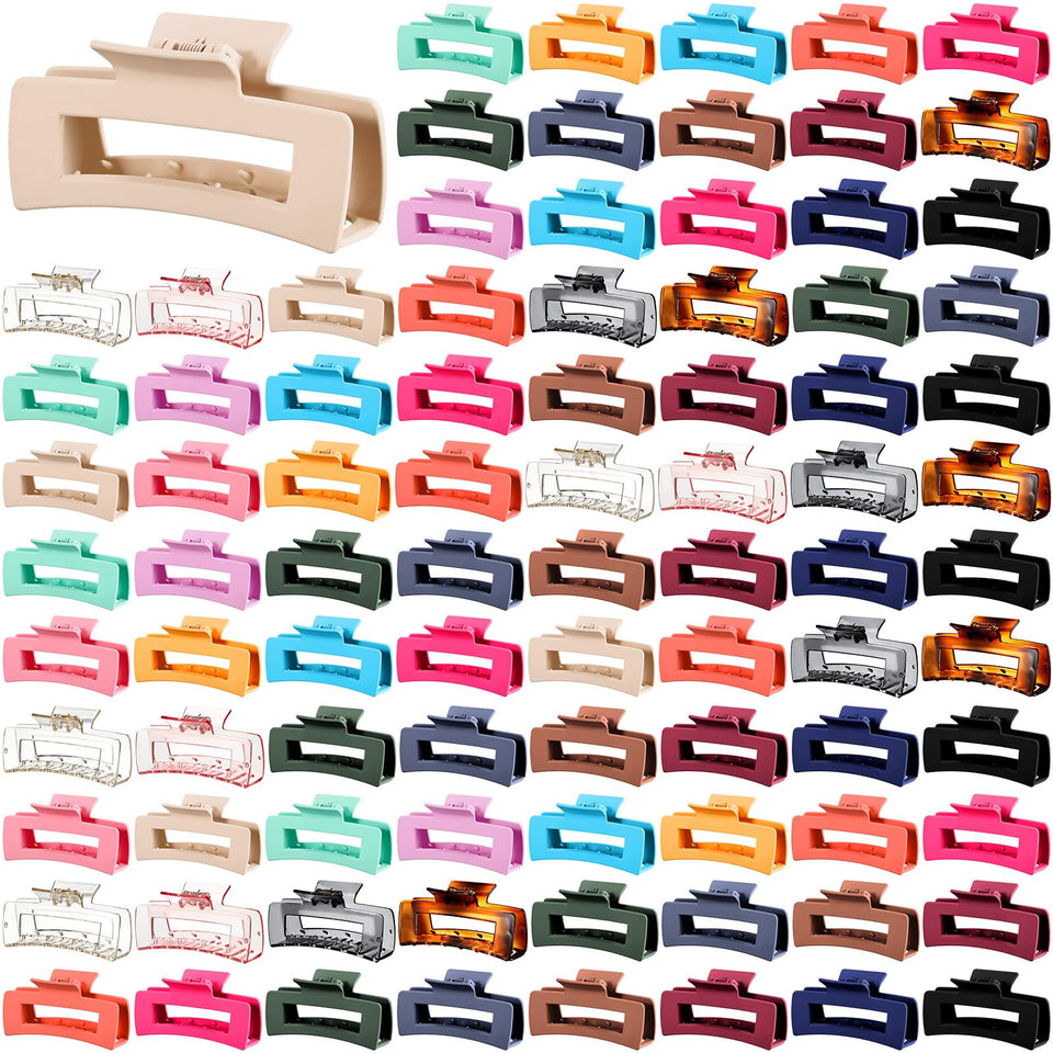 Hoteam front view of 36-piece clip pack showing color variety and quantity benefit