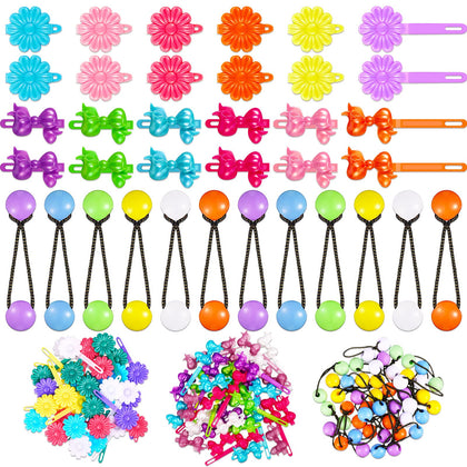 Hoteam front packaging showing mixed clips and ties, organized and ready to use