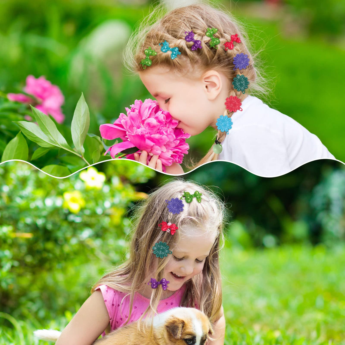 Hoteam accessories styled at a child birthday party for playful, colorful looks
