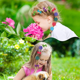 Hoteam accessories styled at a child birthday party for playful, colorful looks