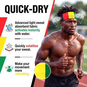 Hoteam model wearing full set demonstrating bold colors and comfortable fit