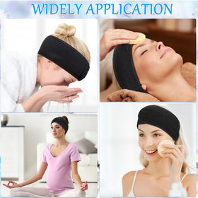 Hoteam salon tray lined with multiple headbands showing bulk supply for professional use benefit