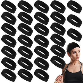 Hotop front packaging view showing 30 black headbands and clear quantity benefit