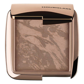 HOURGLASS bronzer compact open showing nude bronze light for natural warmth