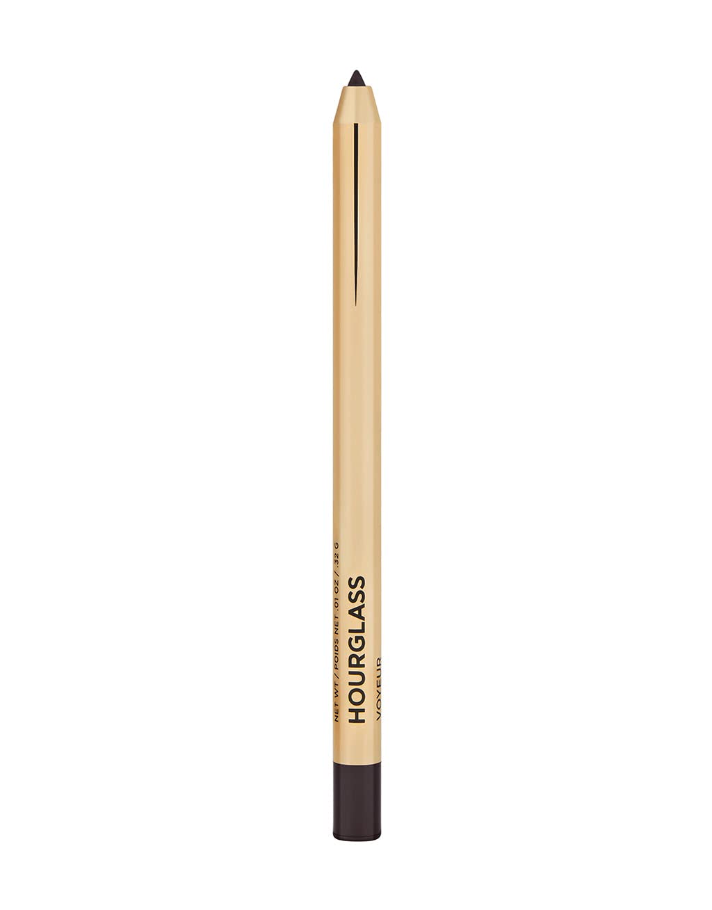 HOURGLASS chestnut front packaging showing rich brown color and precise liner tip