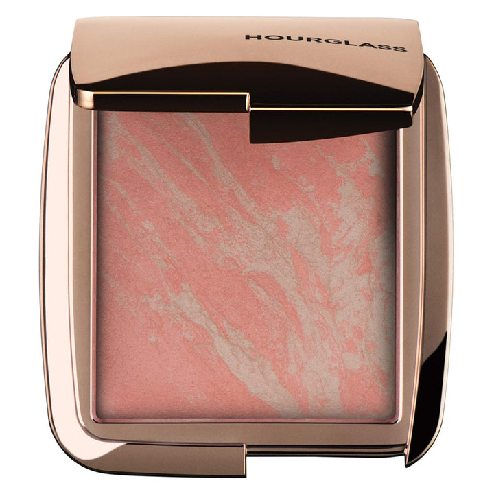 HOURGLASS compact front view showing shade and sleek packaging, effortless application benefit