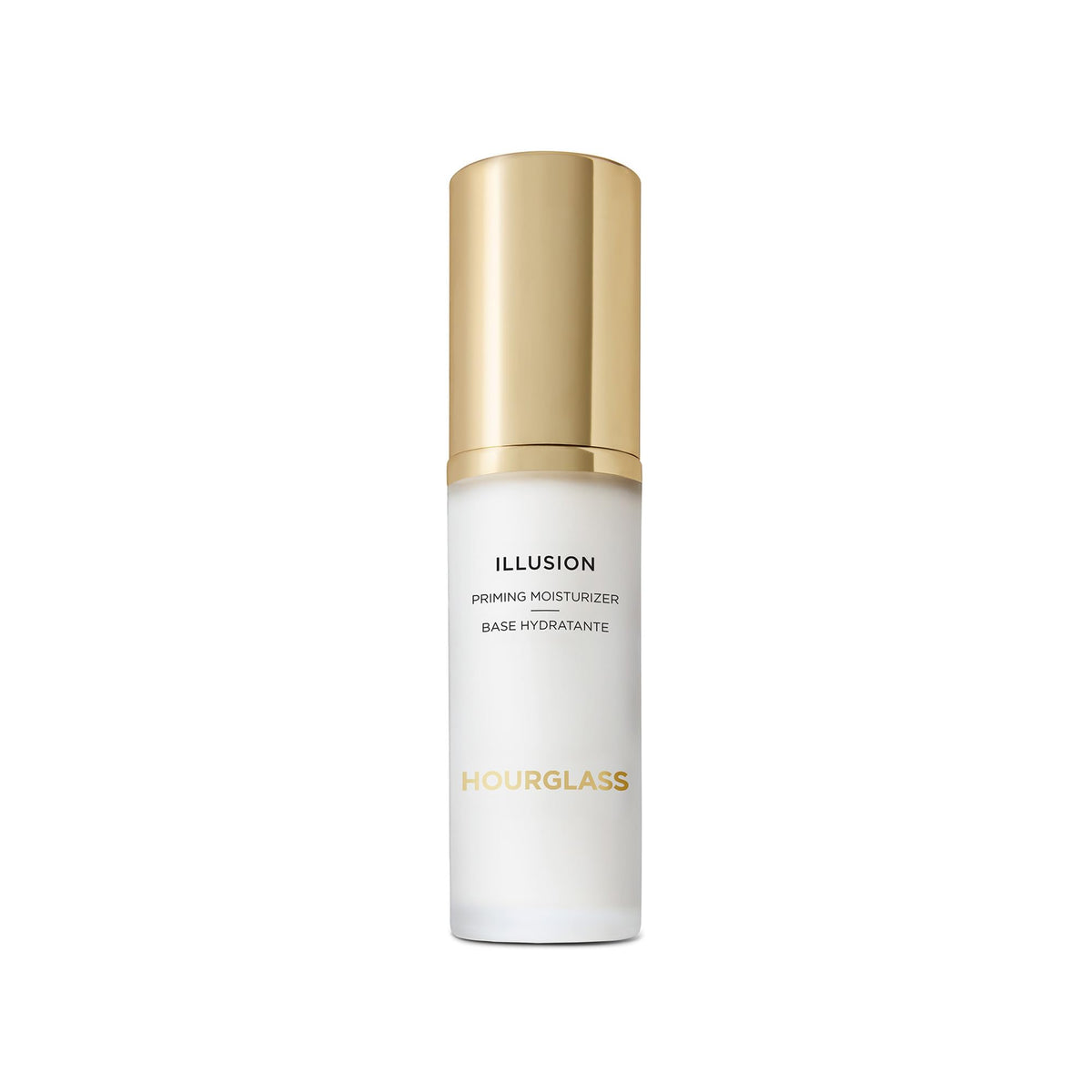 HOURGLASS front packaging showing sleek tube and product name for shelf appeal