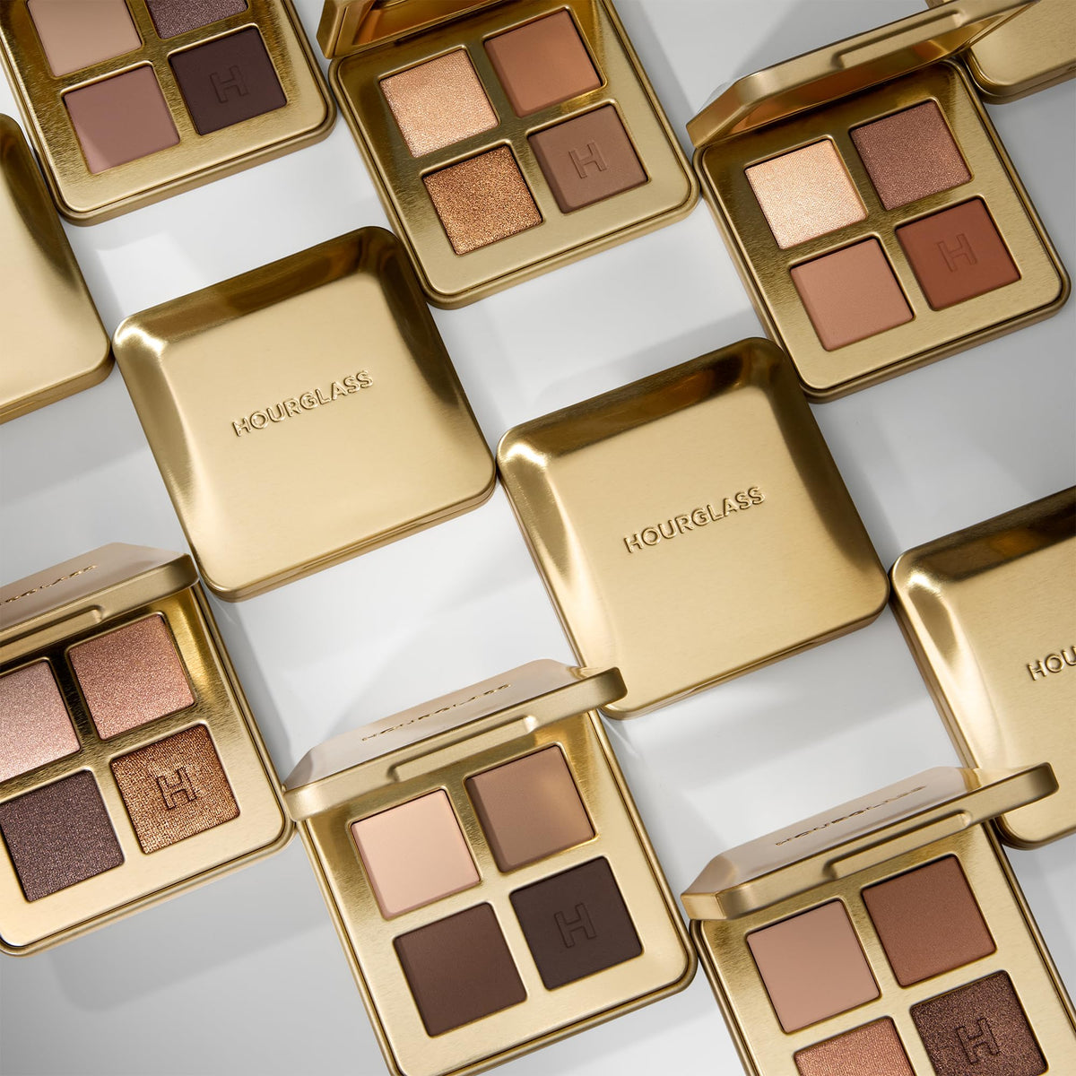 HOURGLASS label close-up focusing on vegan cruelty-free ingredient claims for conscious shoppers