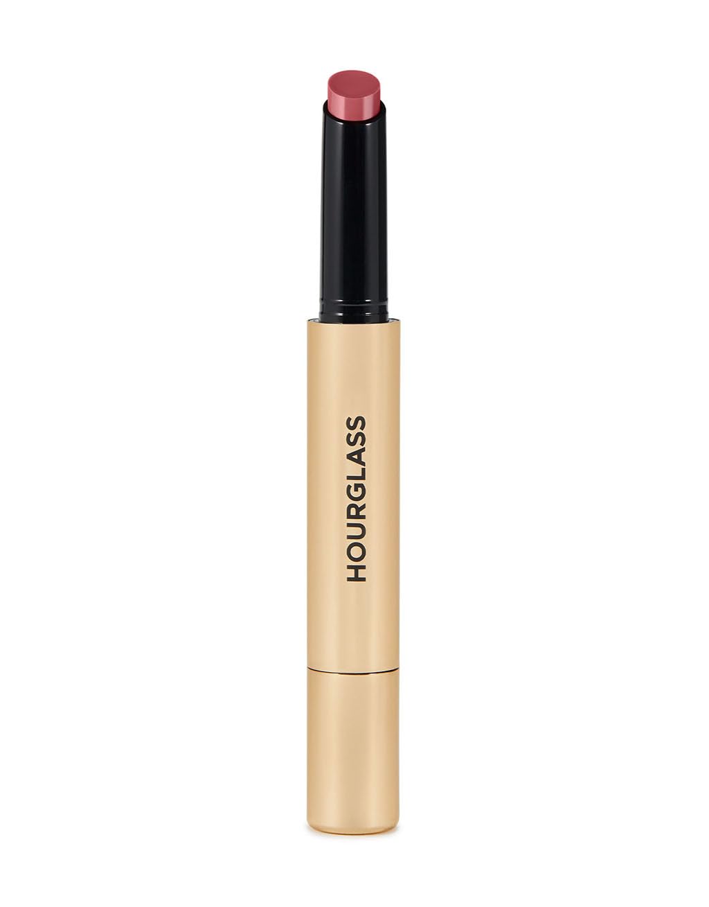 HOURGLASS Phantom front view showcasing sleek pen and rich Crave 140 color for polished lips