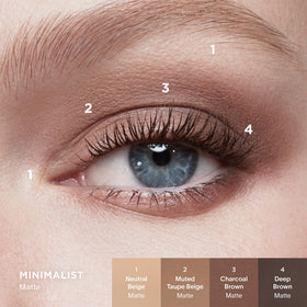 HOURGLASS powder texture close-up demonstrating finely milled, talc-free formula for smooth application