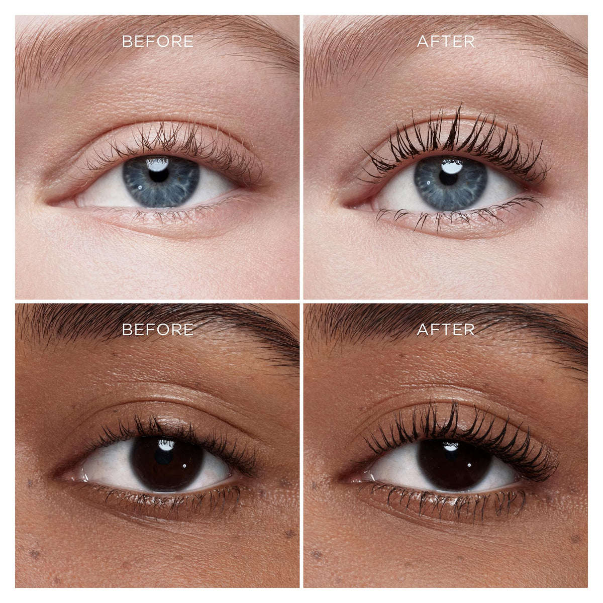 Hourglass creamy tubing texture swiped to show lightweight, buildable finish