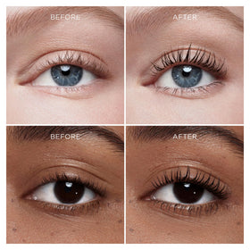 Hourglass creamy tubing texture swiped to show lightweight, buildable finish